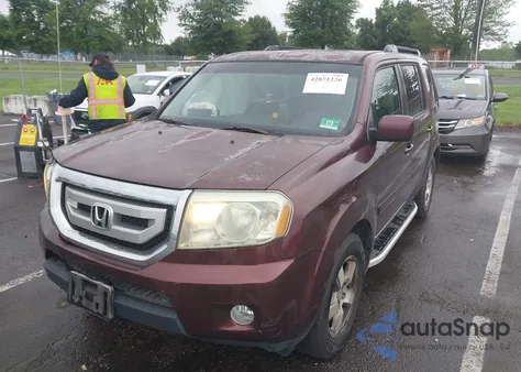 2011 Honda Pilot Ex из США, поврежденный, VIN 5FNYF4H49BB040405